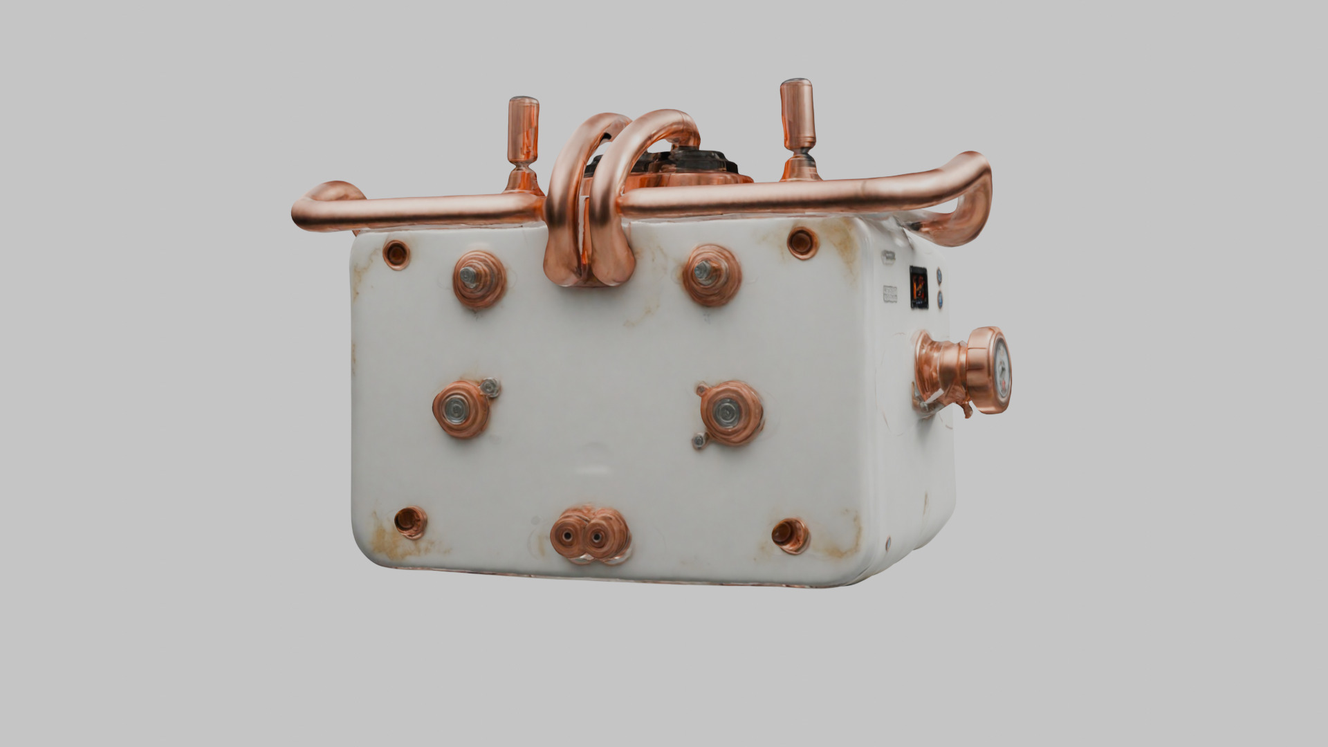 Sci-Fi Military Crate Low-poly 3D model_13