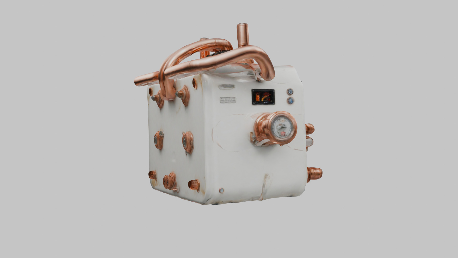 Sci-Fi Military Crate Low-poly 3D model_11