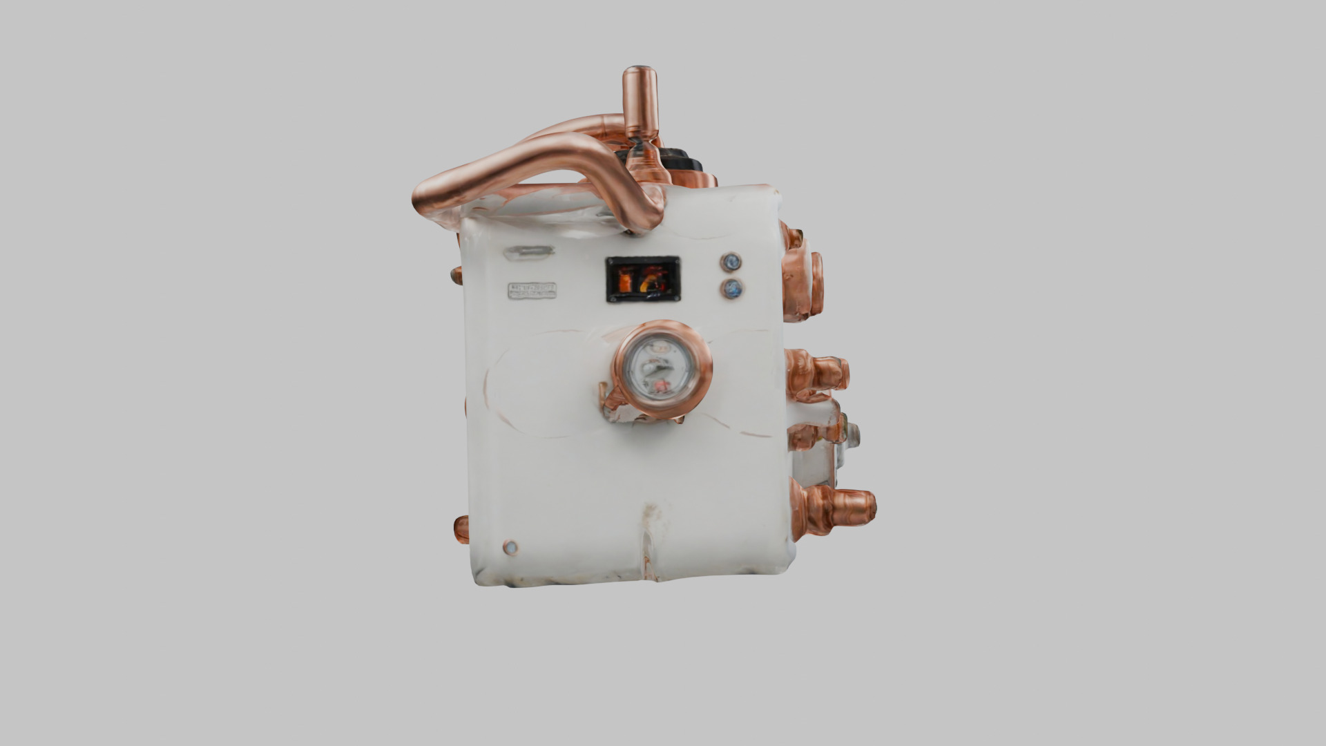 Sci-Fi Military Crate Low-poly 3D model_10