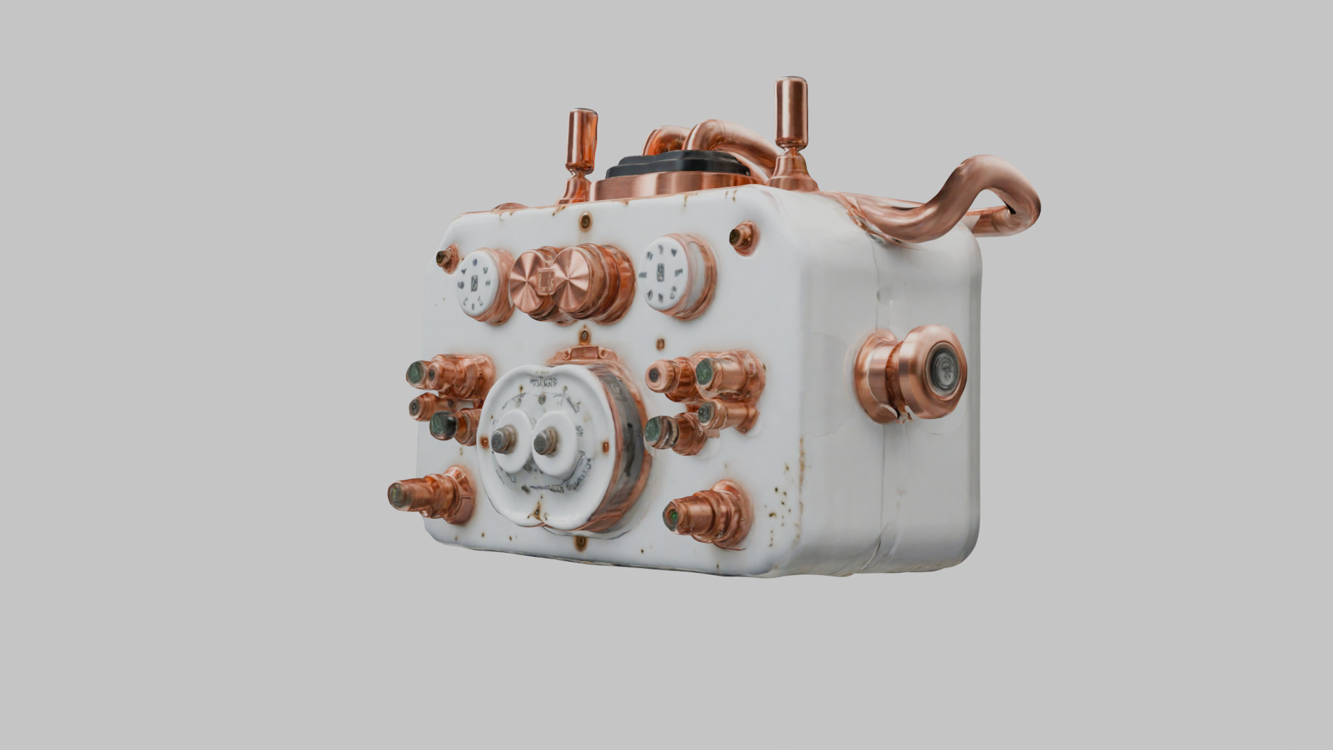 Sci-Fi Military Crate Low-poly 3D model_5