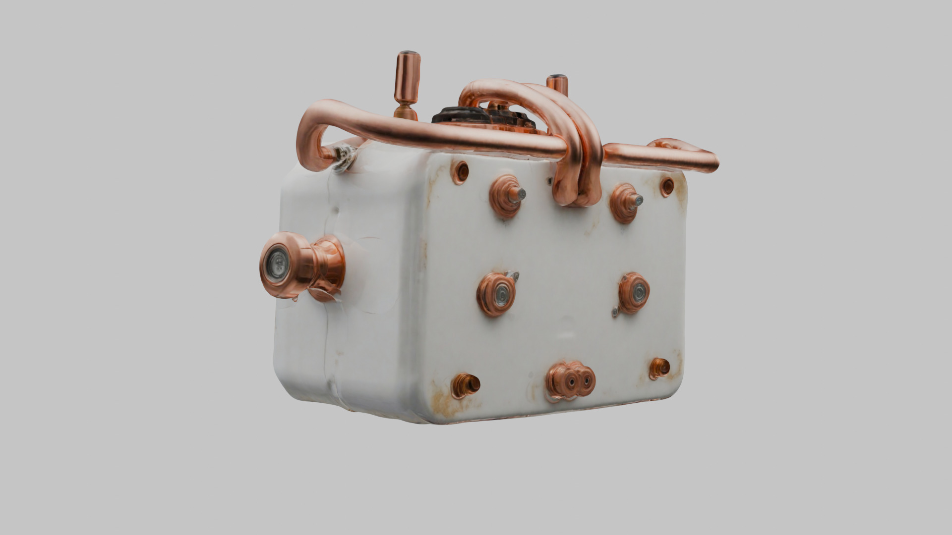 Sci-Fi Military Crate Low-poly 3D model_1