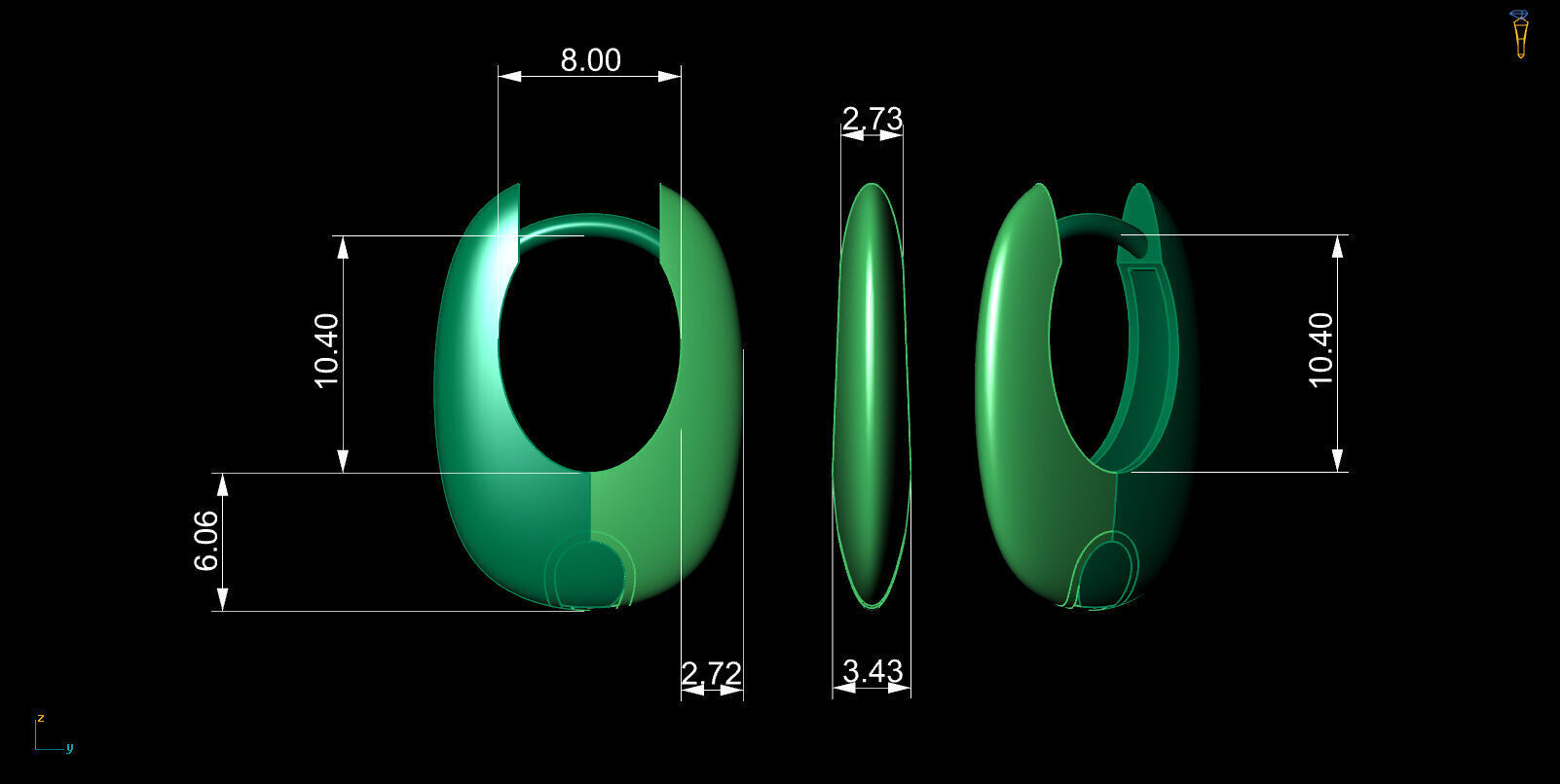 YFE 001 3D print model_1