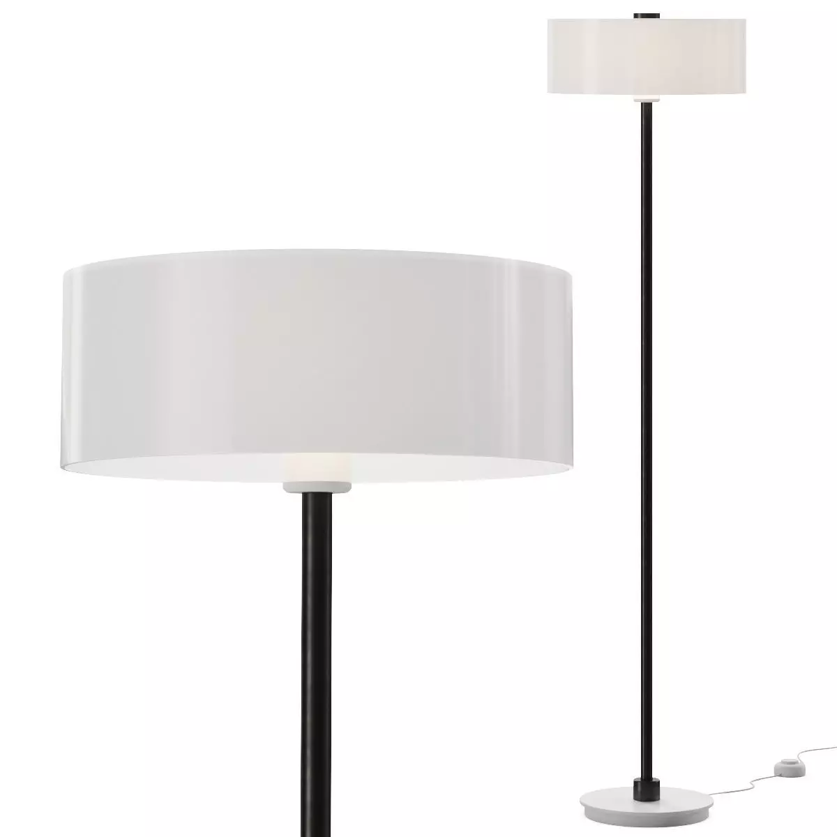 Northern Lights Verona Floor Lamp 3D model_0