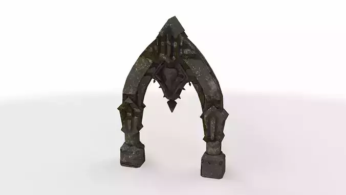 castle sculpted gate 01 