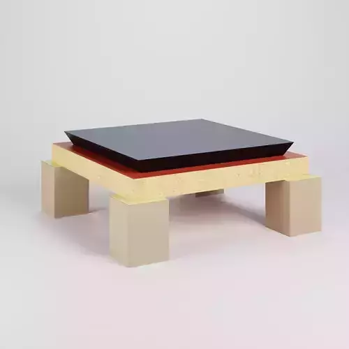 Holebid Coffee Table Memphis Milano by Ettore Sottsass