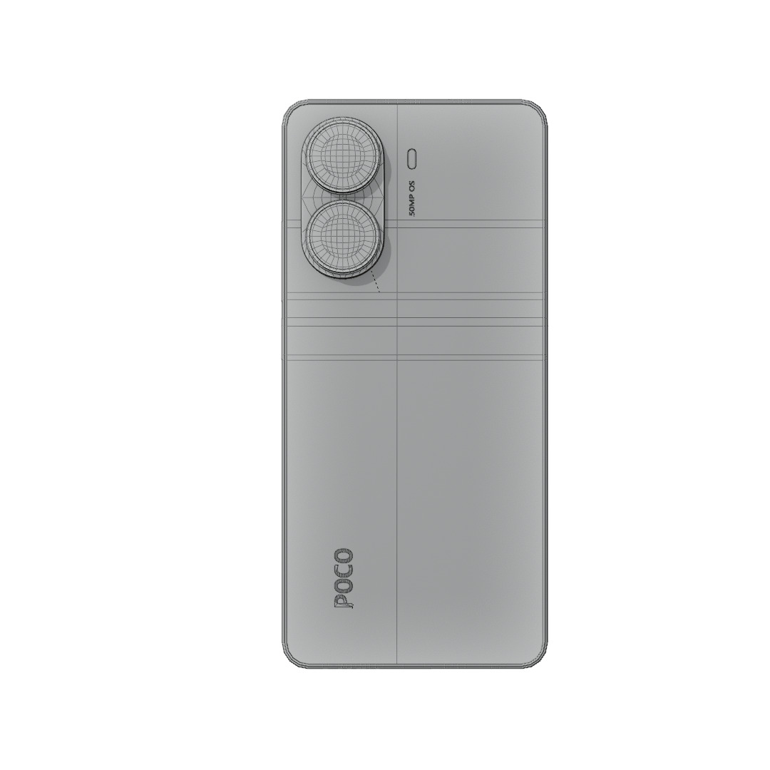 Xiaomi Poco X7 Pro High Quality 3D Model for Realistic Rendering 3D model_28
