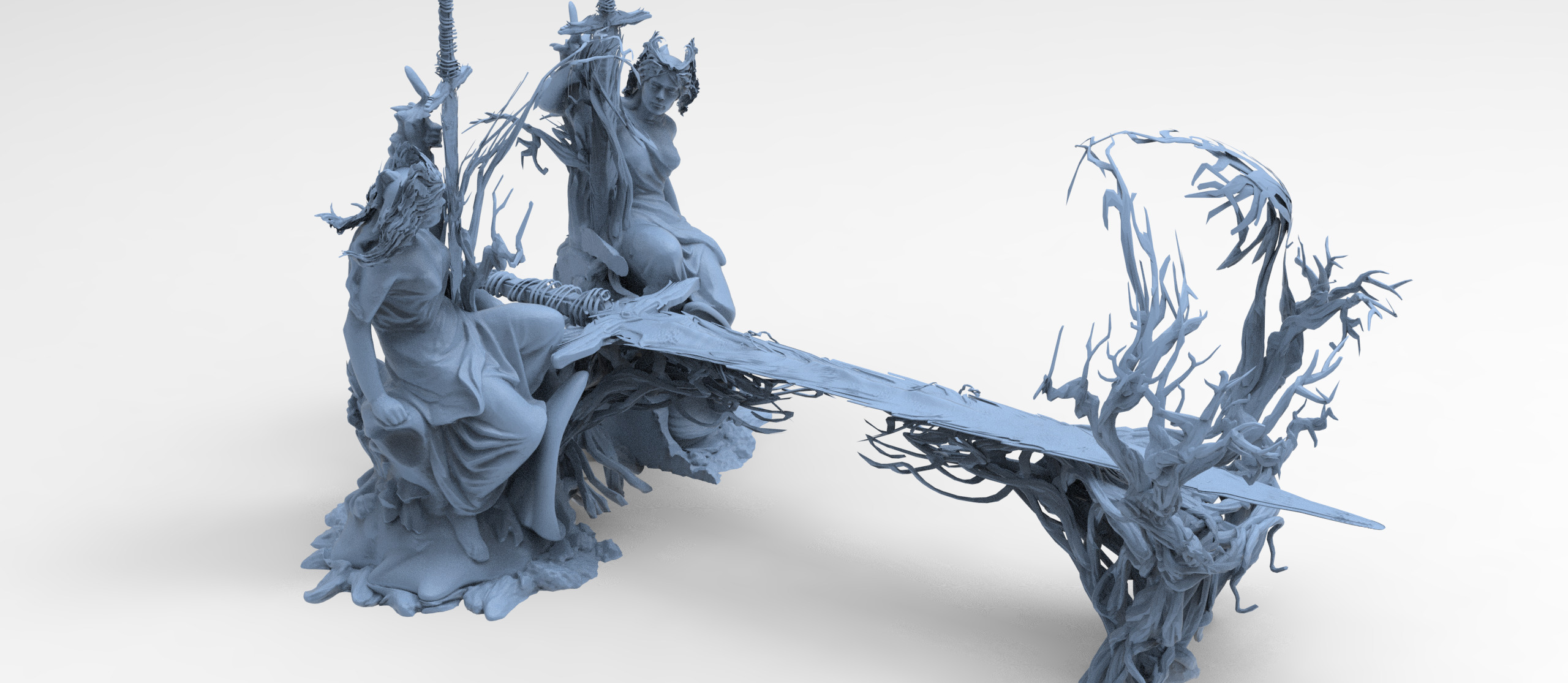 Avalon sword Bridge version 12 3D model_3