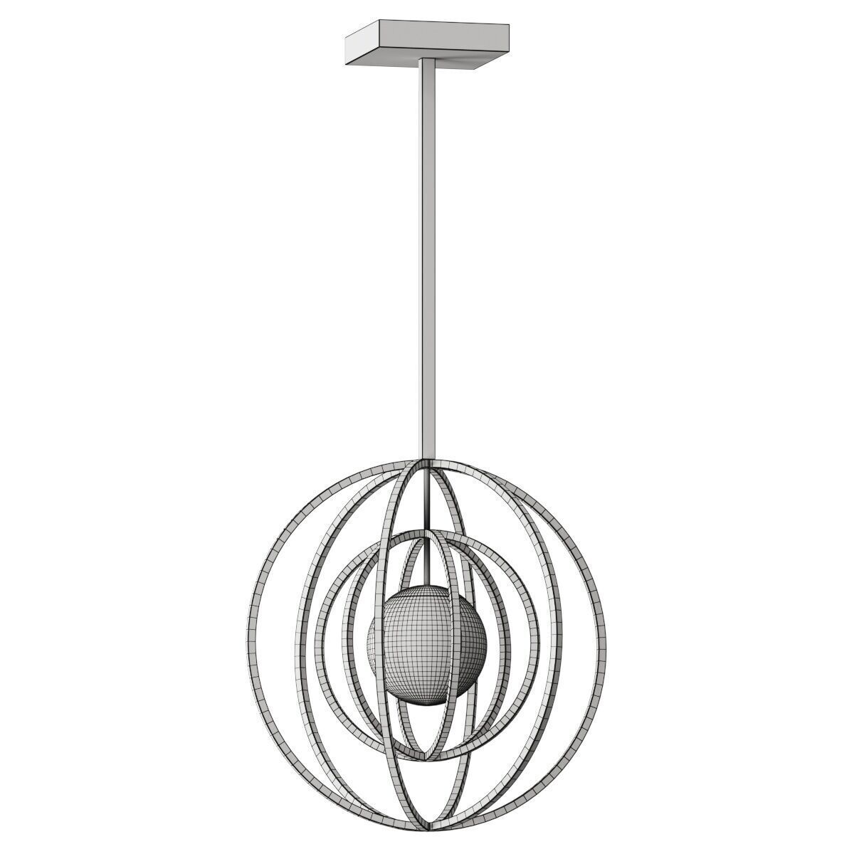 Emmemobili design Copernico Pendant Lamp 3D model_2