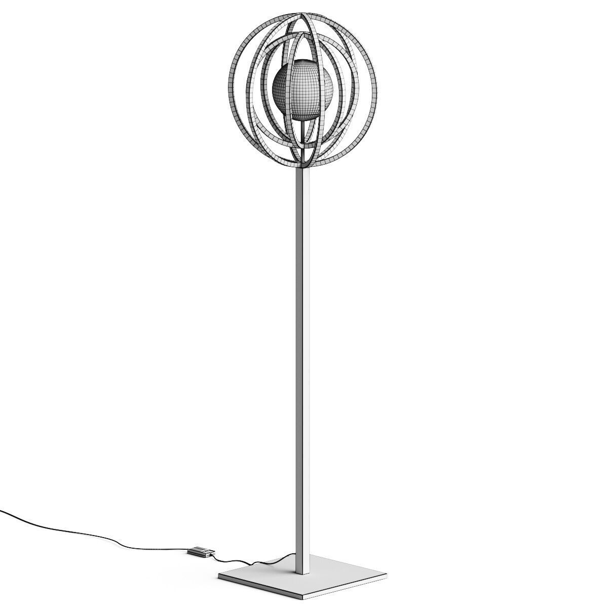 Emmemobili design Copernico Floor Lamp 3D model_2