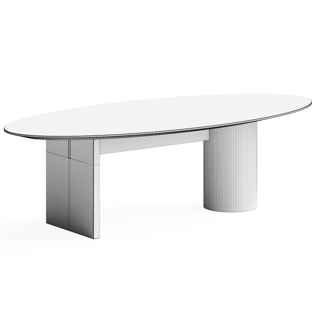 Zanaboni Playground Dining Table 3D model_1