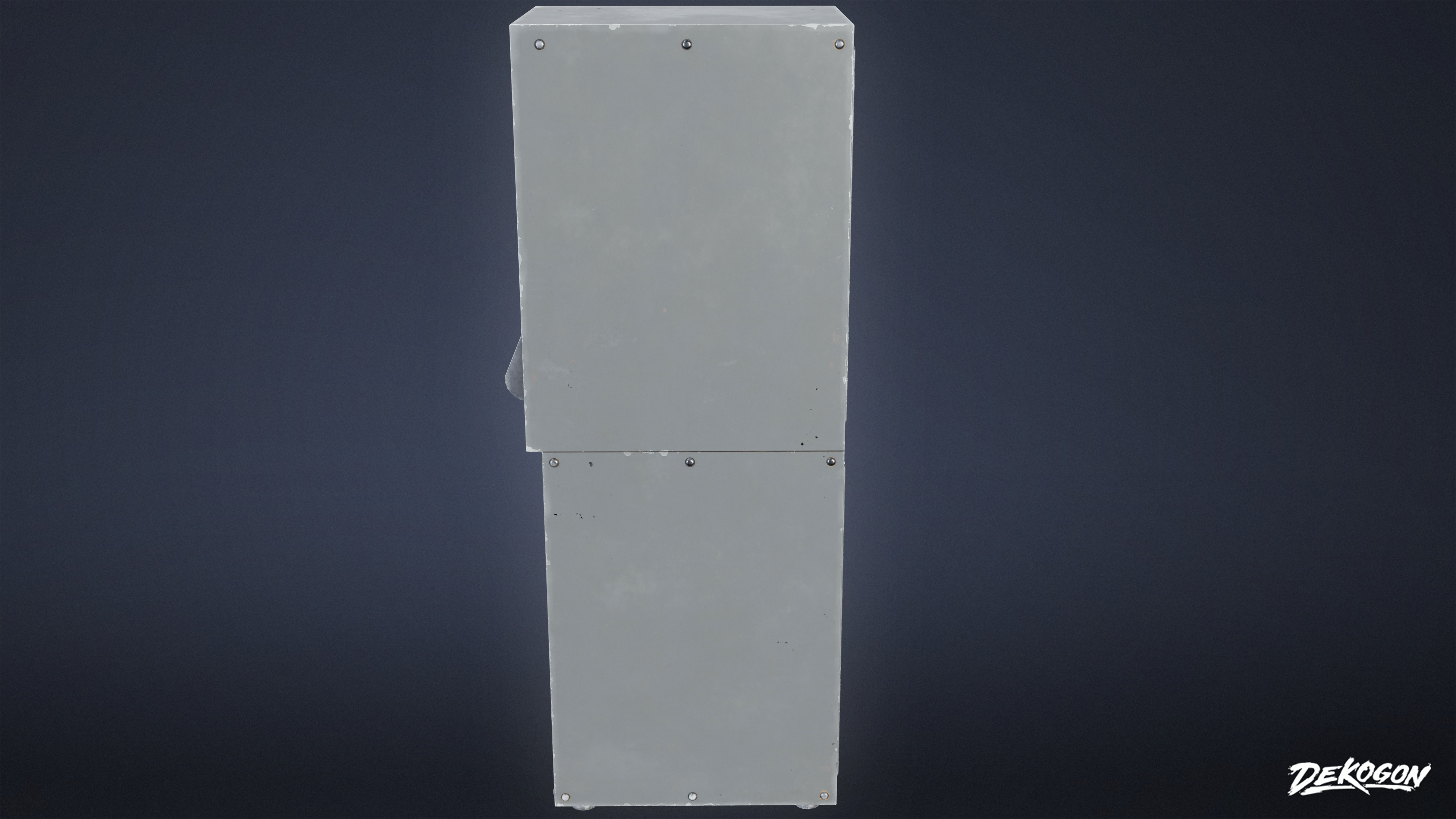 LAUNDROMAT - Change Machine 01 - LOW POLY AND NANITE Low-poly 3D model_2