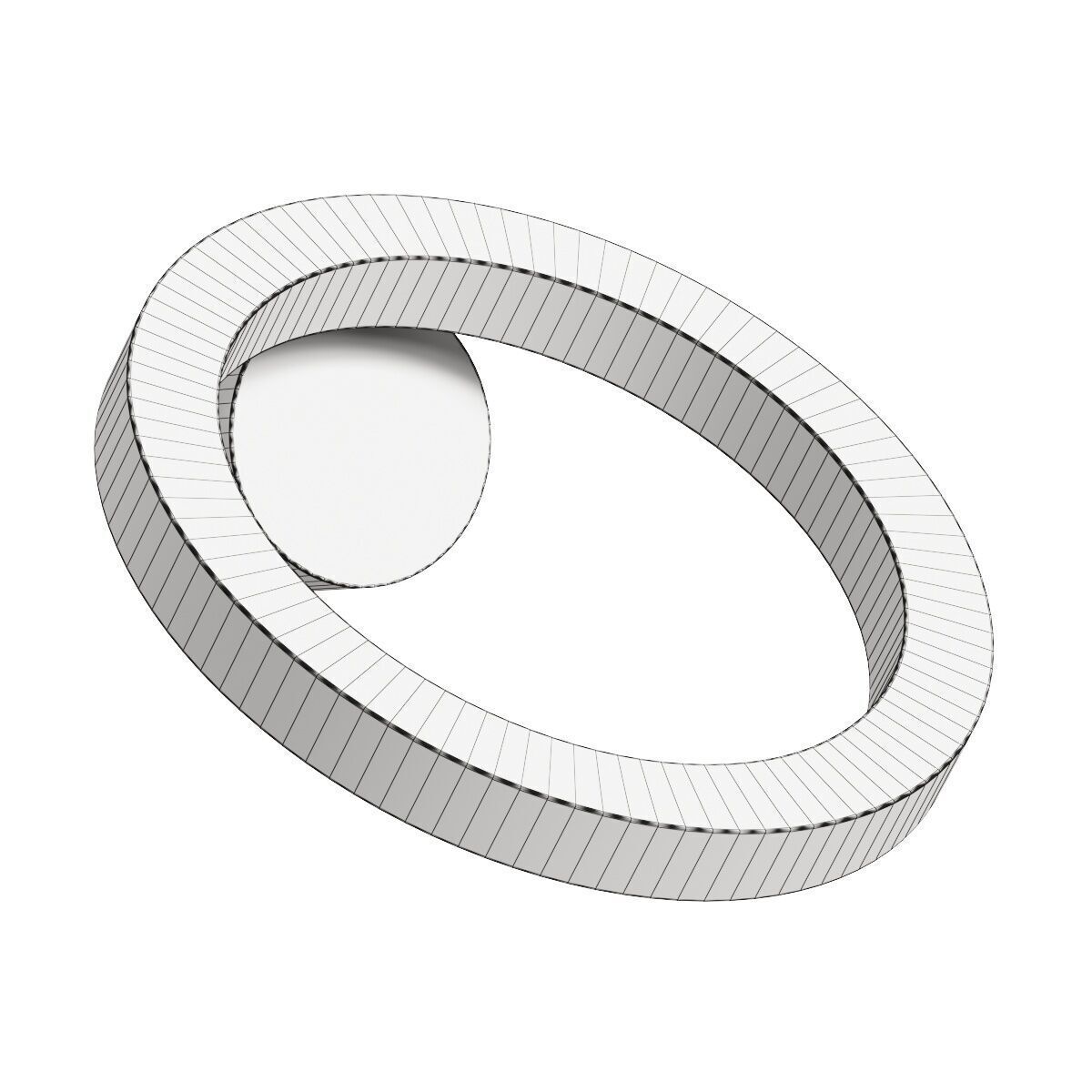 CPRN Homood Ring Applique Wall Lamp 3D model_2