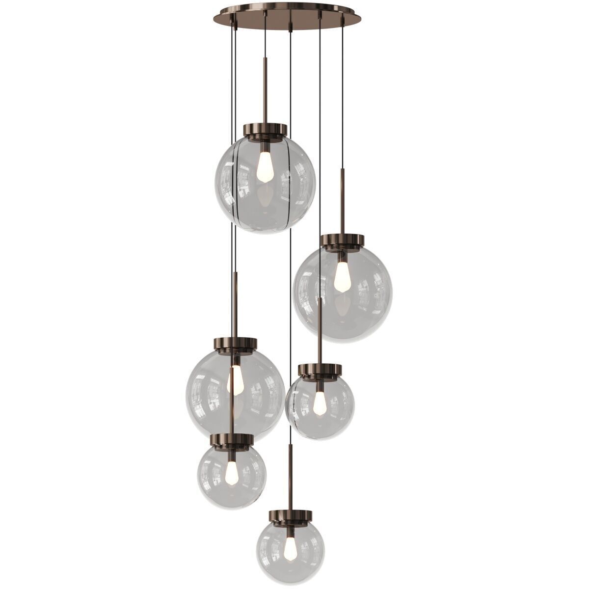 CPRN Homood Mood Chandelier Pendant Lamp 3D model_1