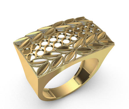 Modern rings 3D Print Models 11-14   23-28 3D print model_8