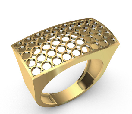 Modern rings 3D Print Models 11-14   23-28 3D print model_6