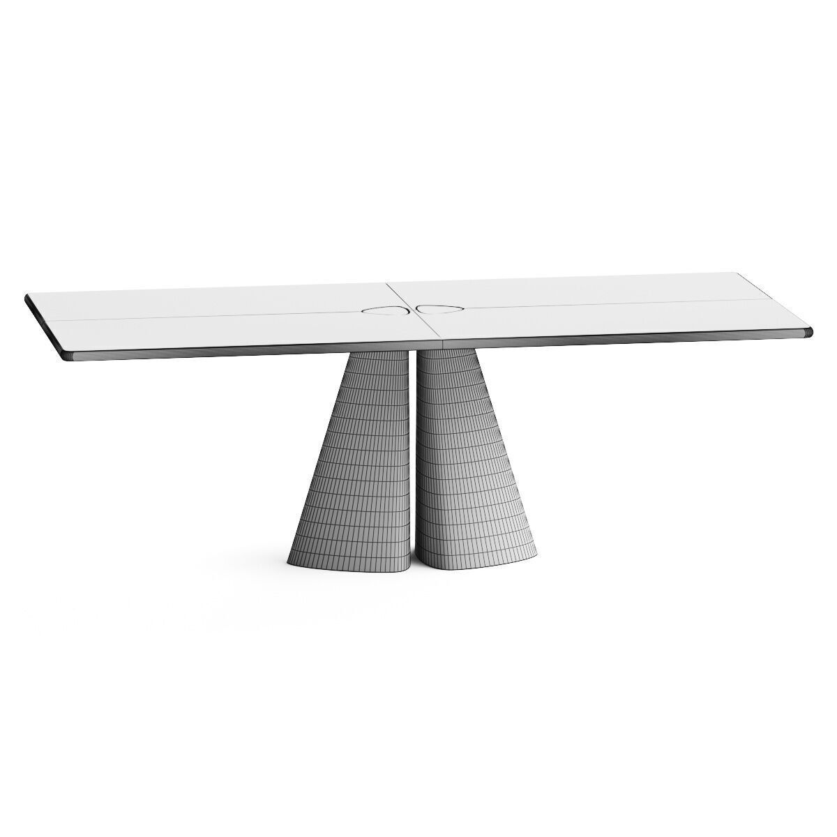 Laurameroni Raja Dining Table 3D model_2