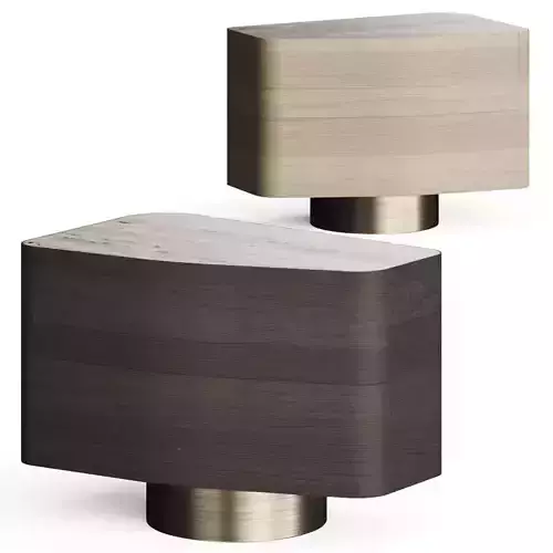 Stylish Club Stone Night Table