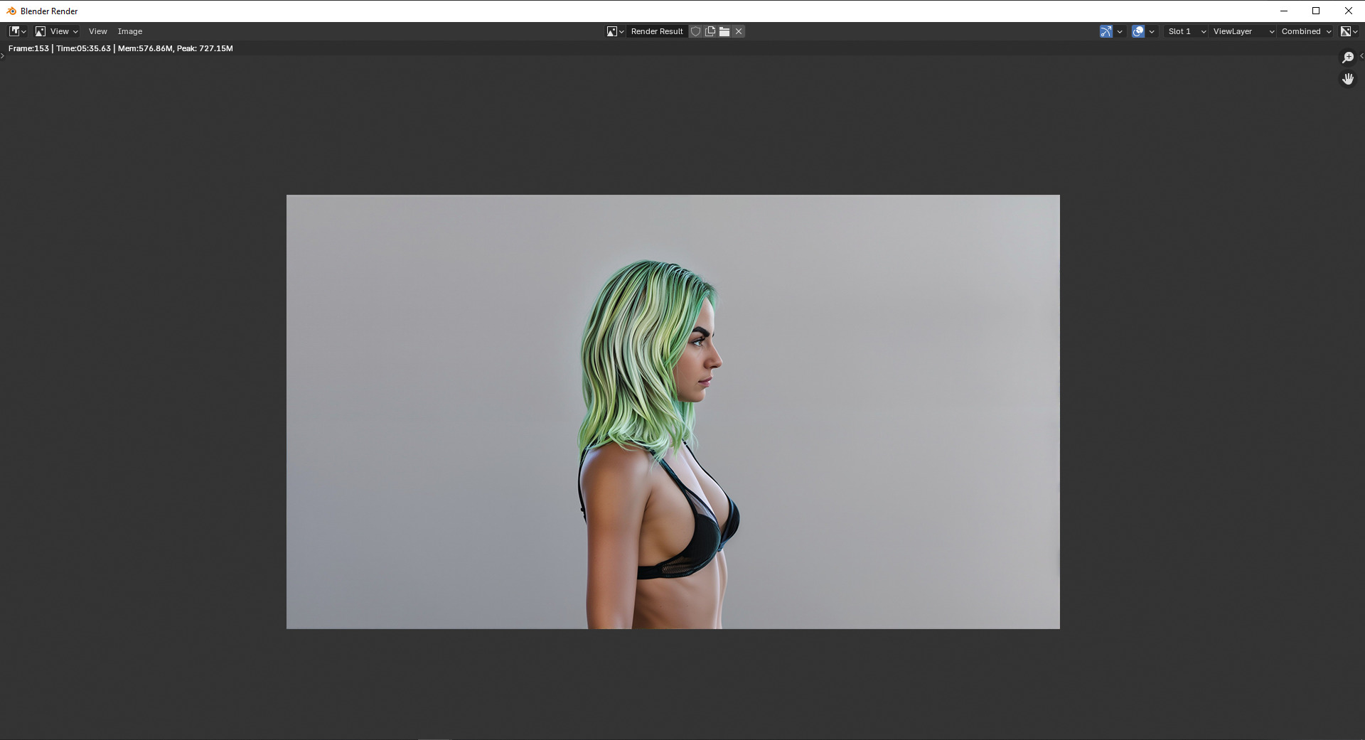 Leila 3D Model Low-poly 3D model_4