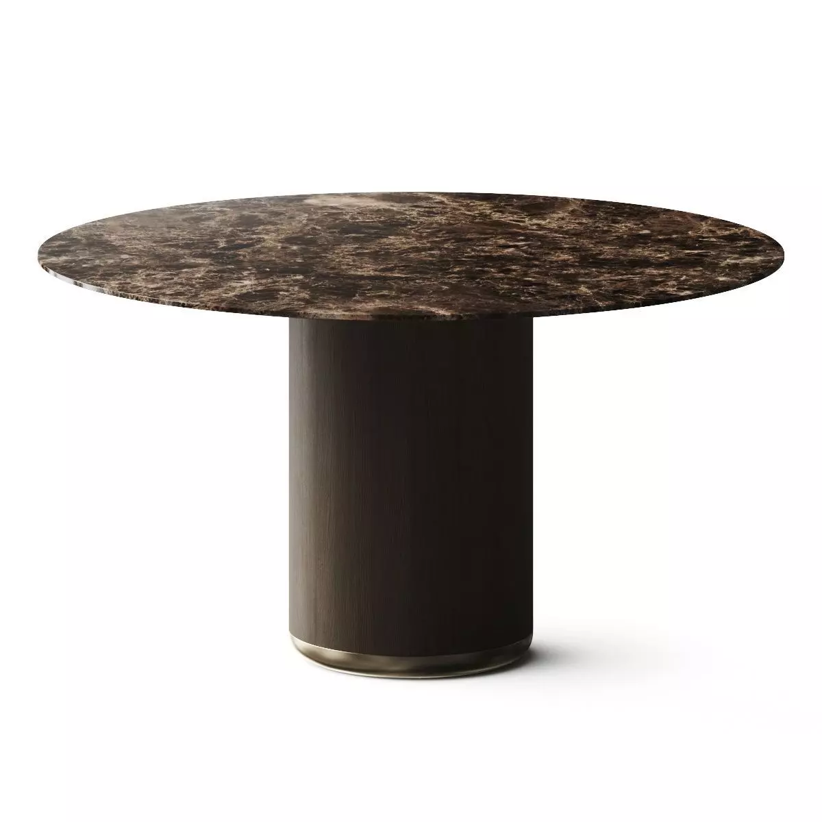 Stylish Club Her Round Dining Table 3D model_0
