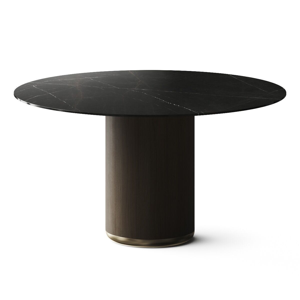 Stylish Club Her Round Dining Table 3D model_1
