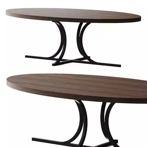 Stylish Club Bridge Dining Table