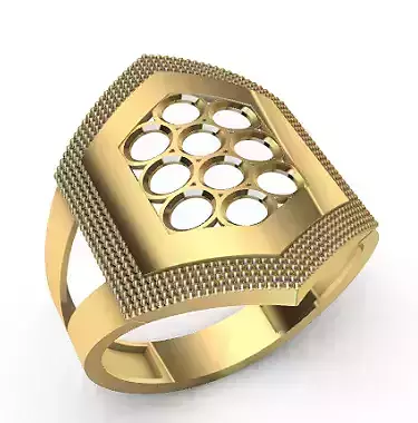Modern rings 3D Print Models 3D print model 15 - 22