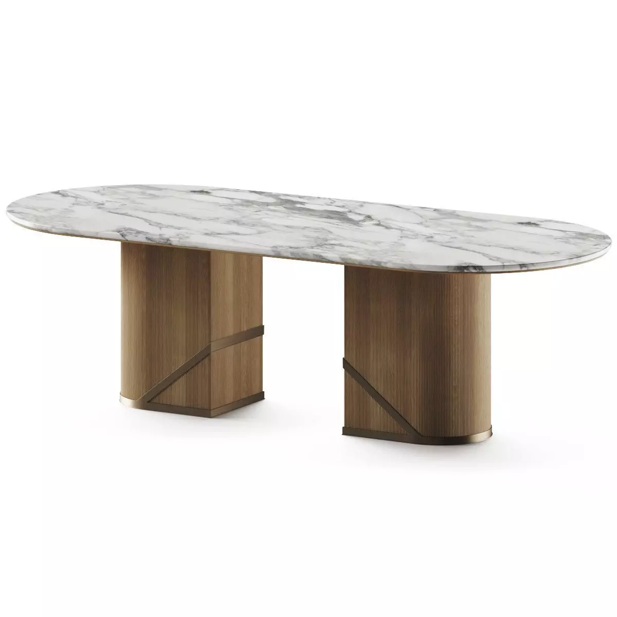 Zanaboni Envelope Dining Table 3D model_0