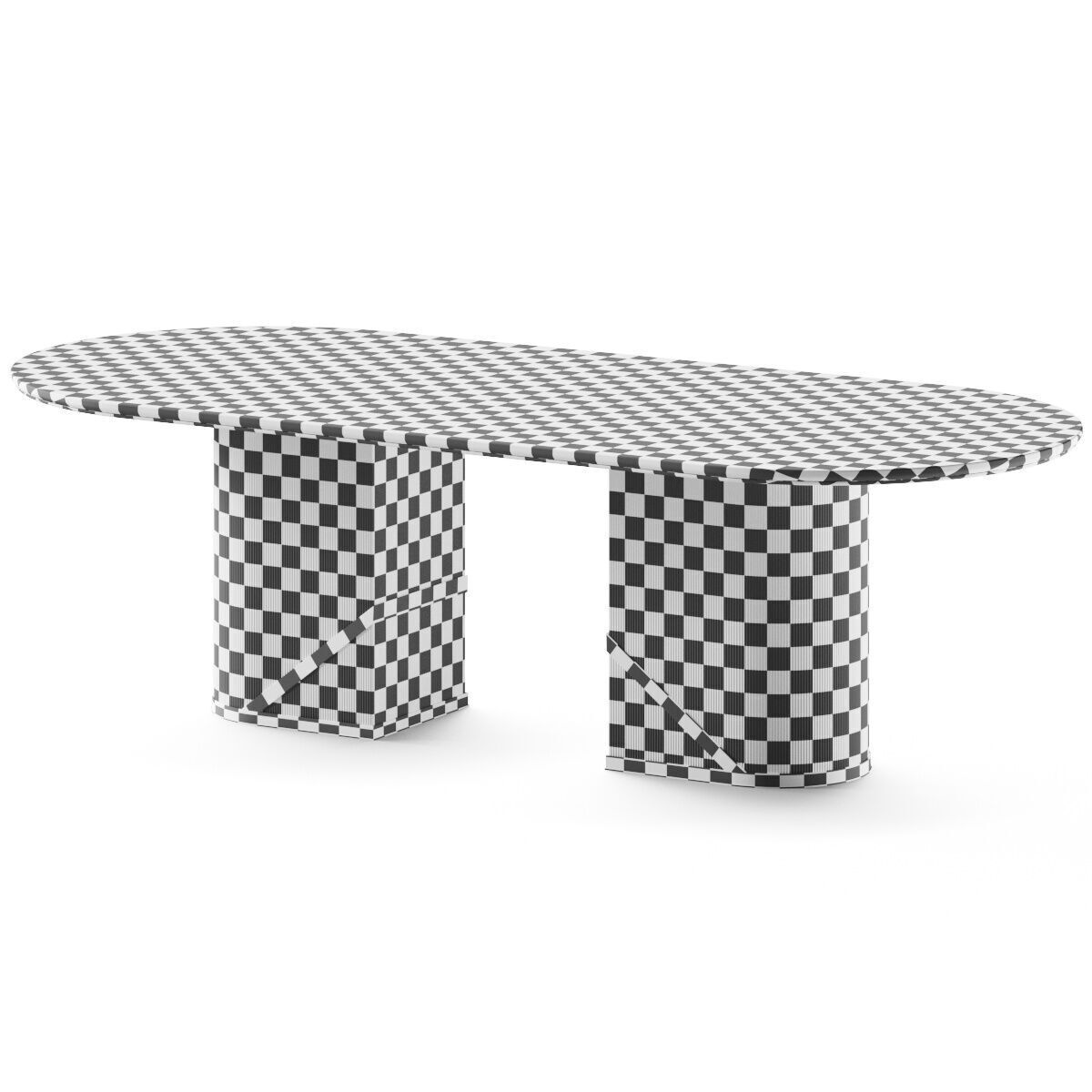 Zanaboni Envelope Dining Table 3D model_1