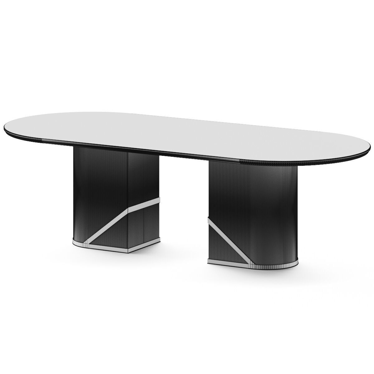Zanaboni Envelope Dining Table 3D model_2