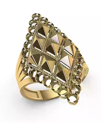 Modern rings 3D Print Models 29-36 3D print model