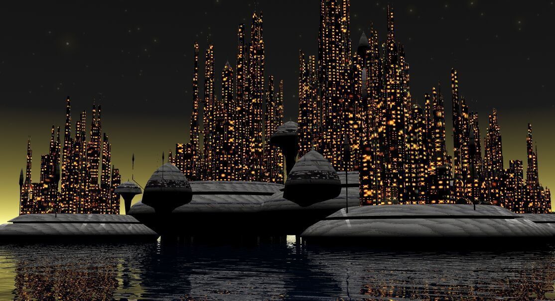 city 3D  3D print model_3