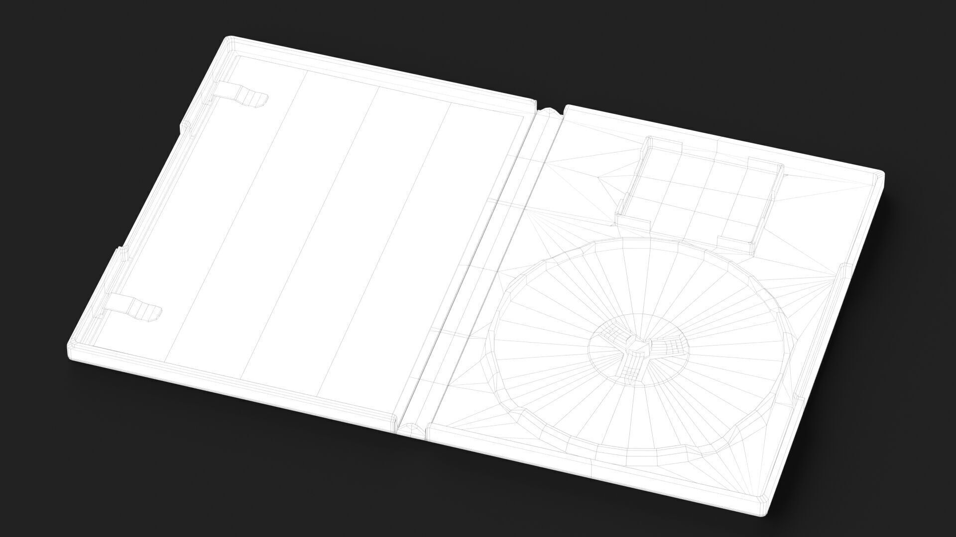 Sony PlayStation 2 FAT Low-poly 3D model_42