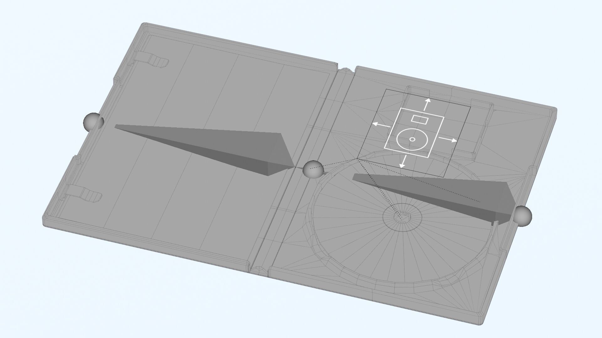 Sony PlayStation 2 FAT Low-poly 3D model_47