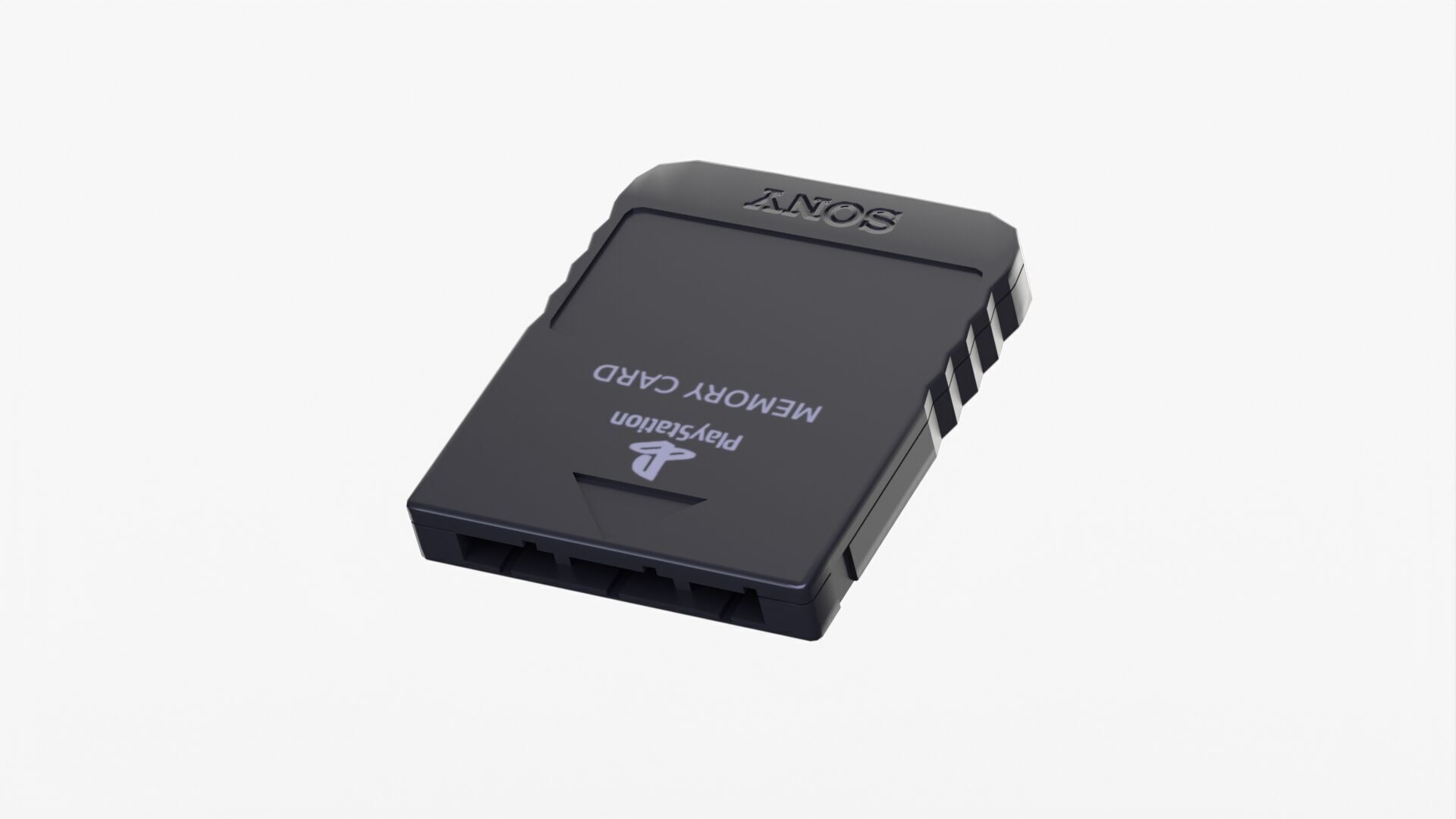 Sony PlayStation 2 FAT Low-poly 3D model_24