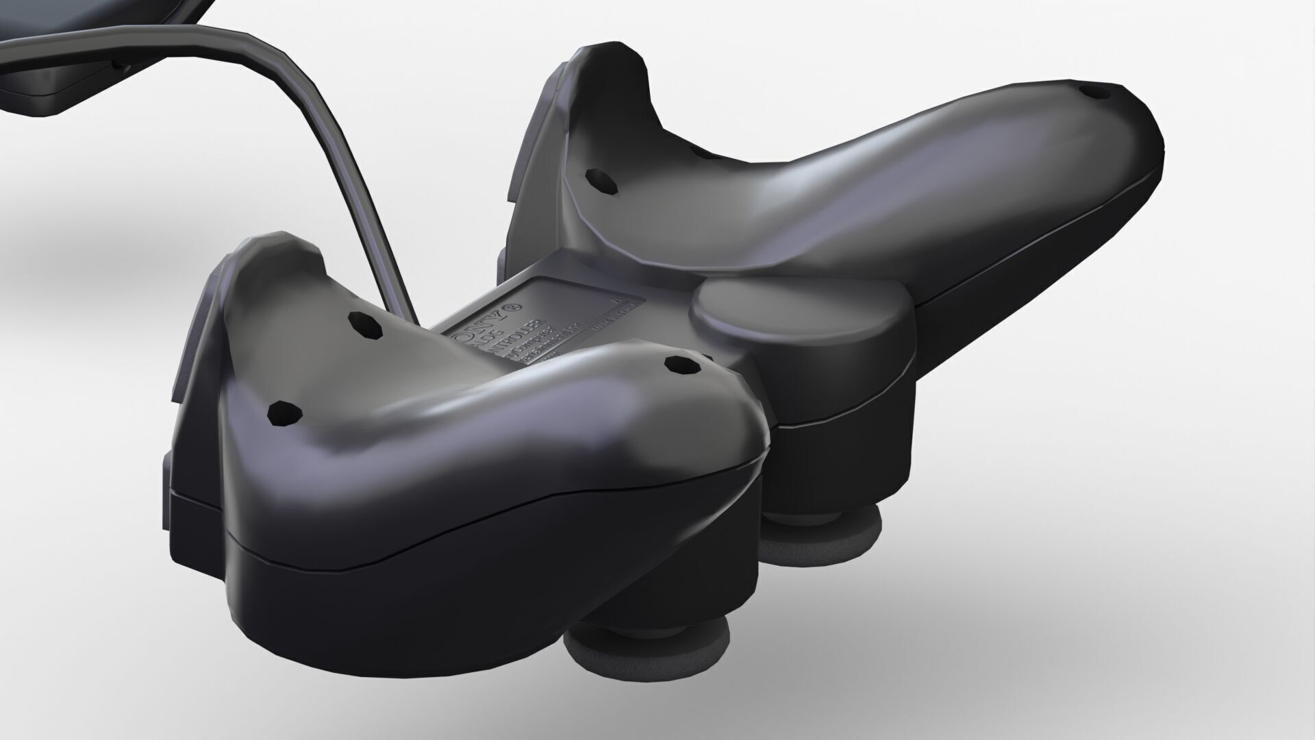 Sony PlayStation 2 FAT Low-poly 3D model_21