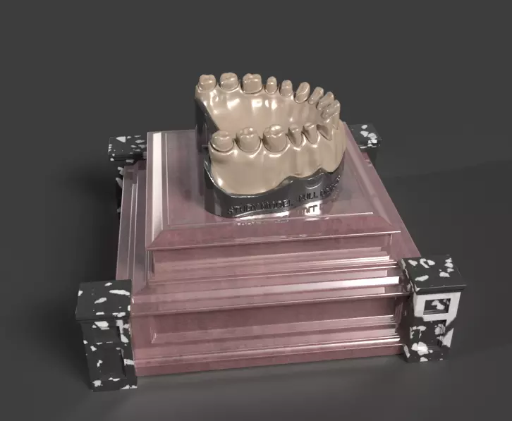 Dental Model with Pedestal Free 3D model