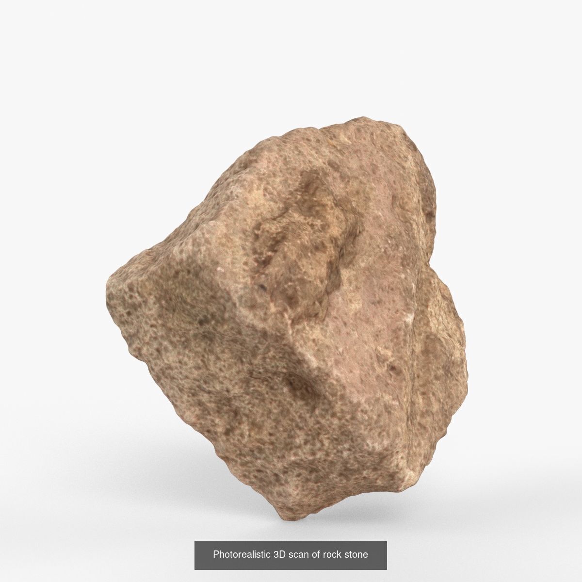 Photorealistic 3D scan of 22 different rock stones 3D Model Collection_13