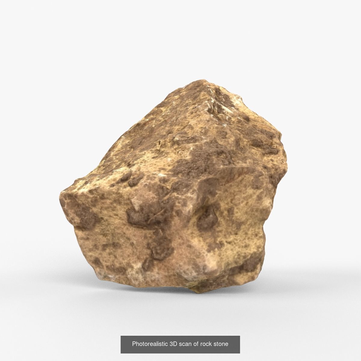 Photorealistic 3D scan of 22 different rock stones 3D Model Collection_10