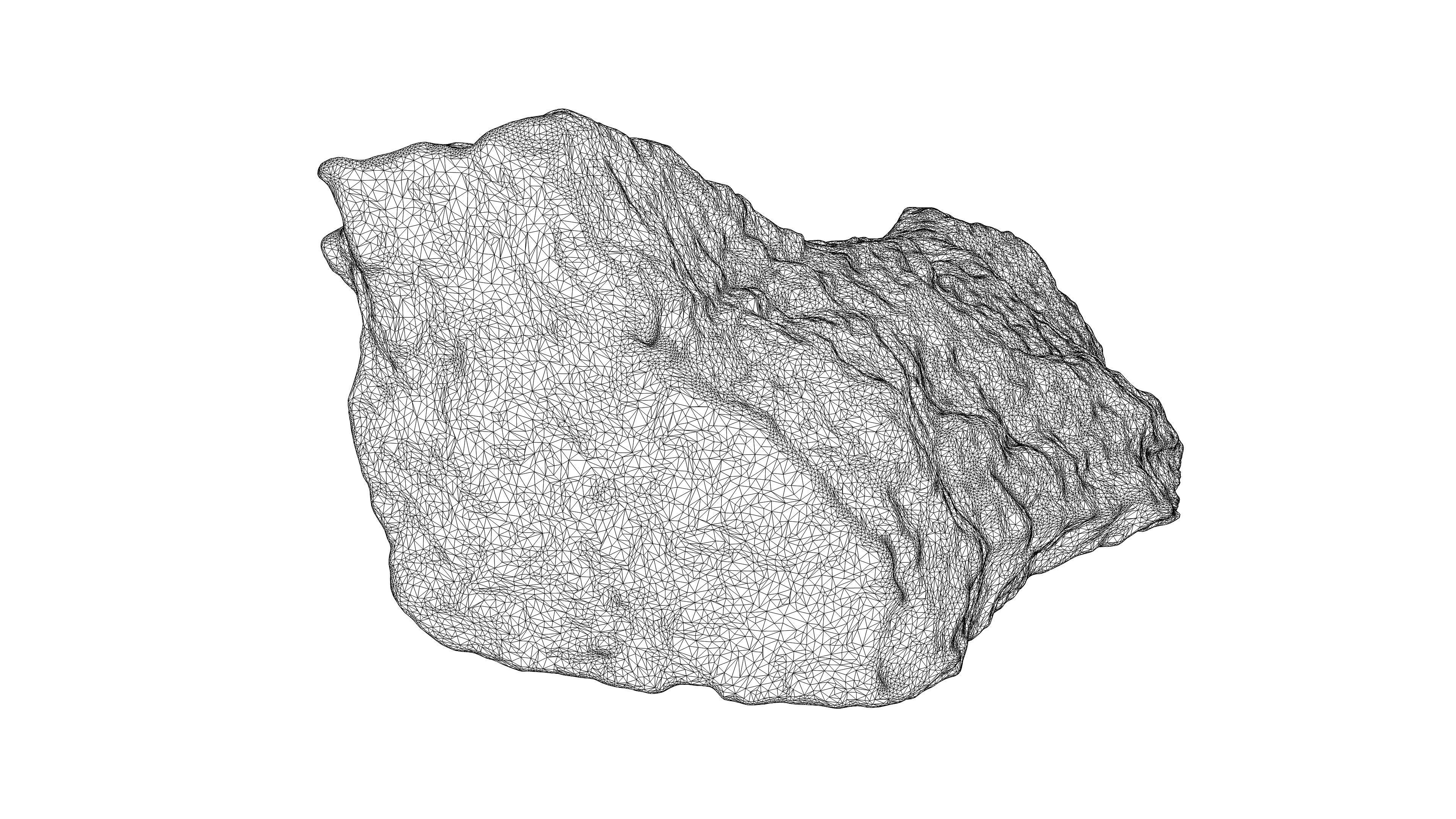 Photorealistic 3D scan of 22 different rock stones 3D Model Collection_43