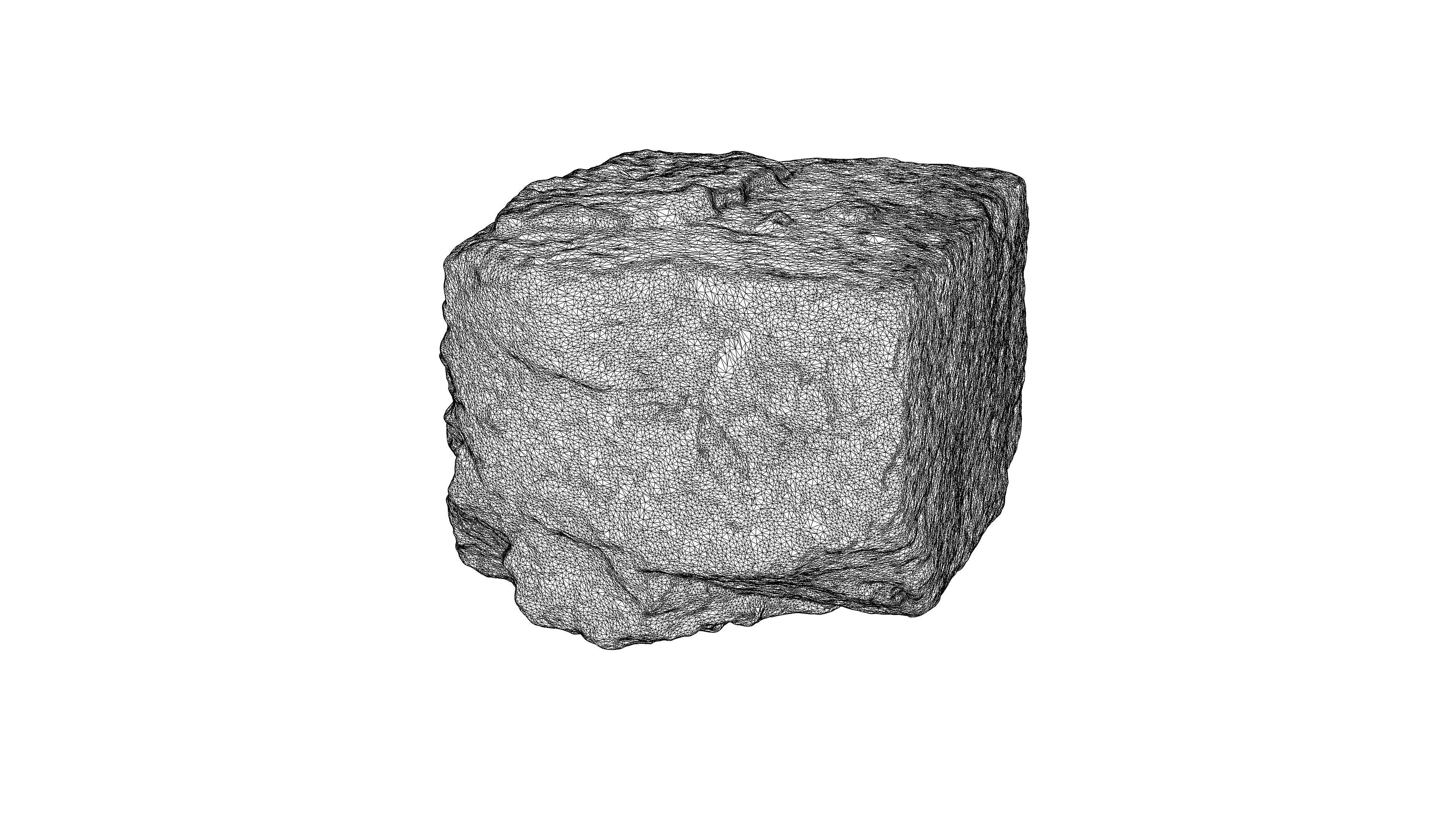 Photorealistic 3D scan of 22 different rock stones 3D Model Collection_53