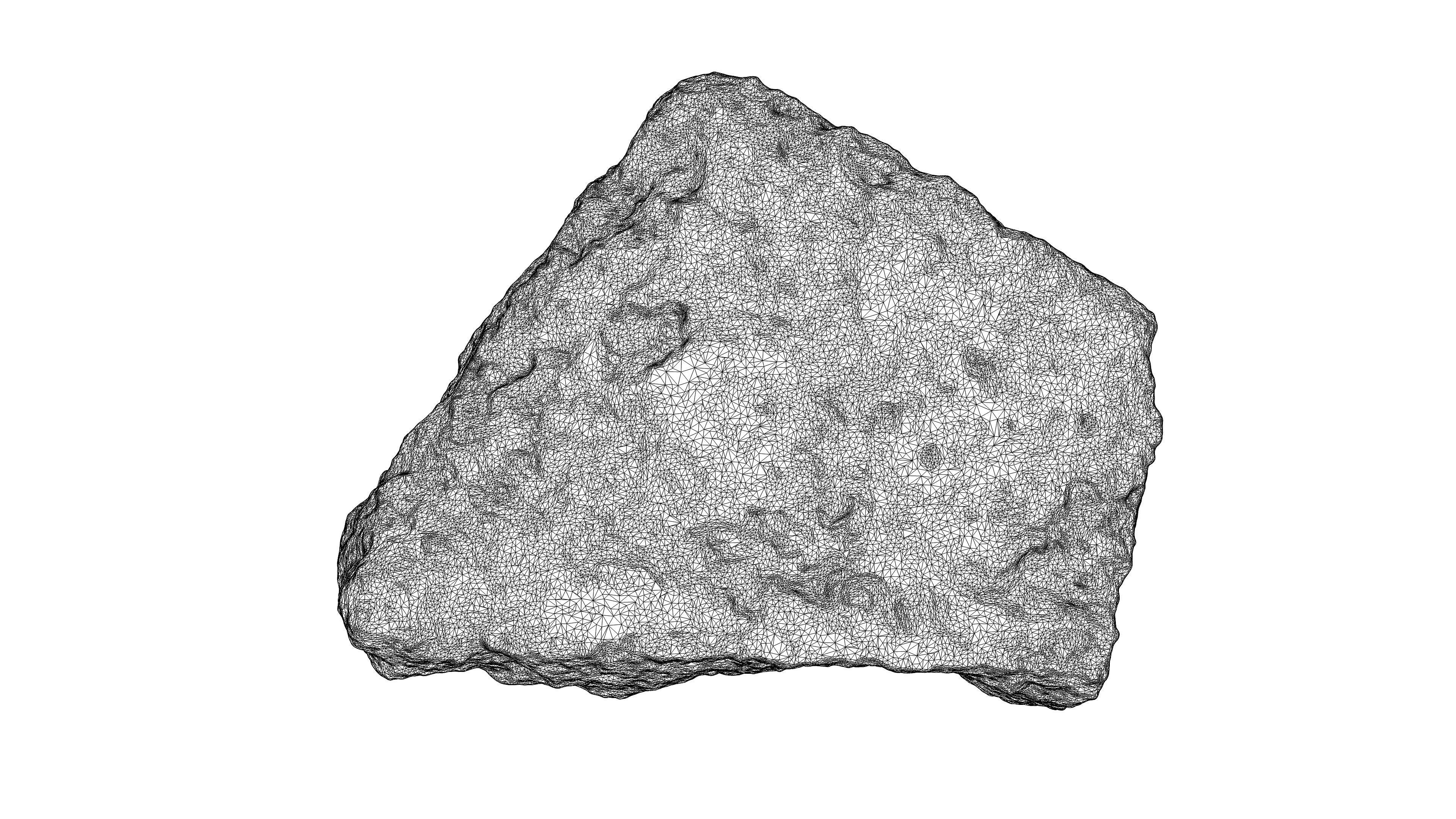 Photorealistic 3D scan of 22 different rock stones 3D Model Collection_59