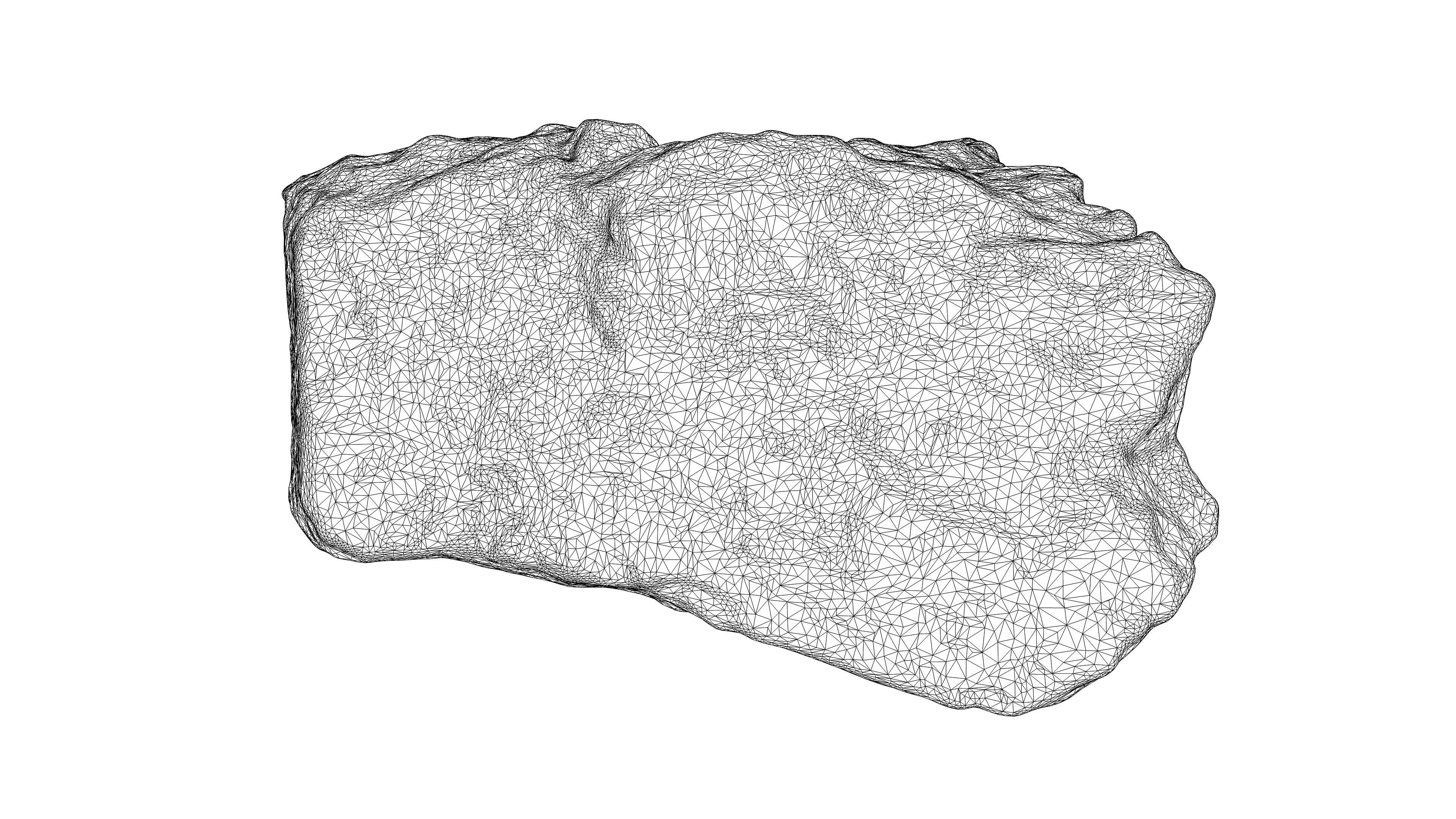 Photorealistic 3D scan of 22 different rock stones 3D Model Collection_46