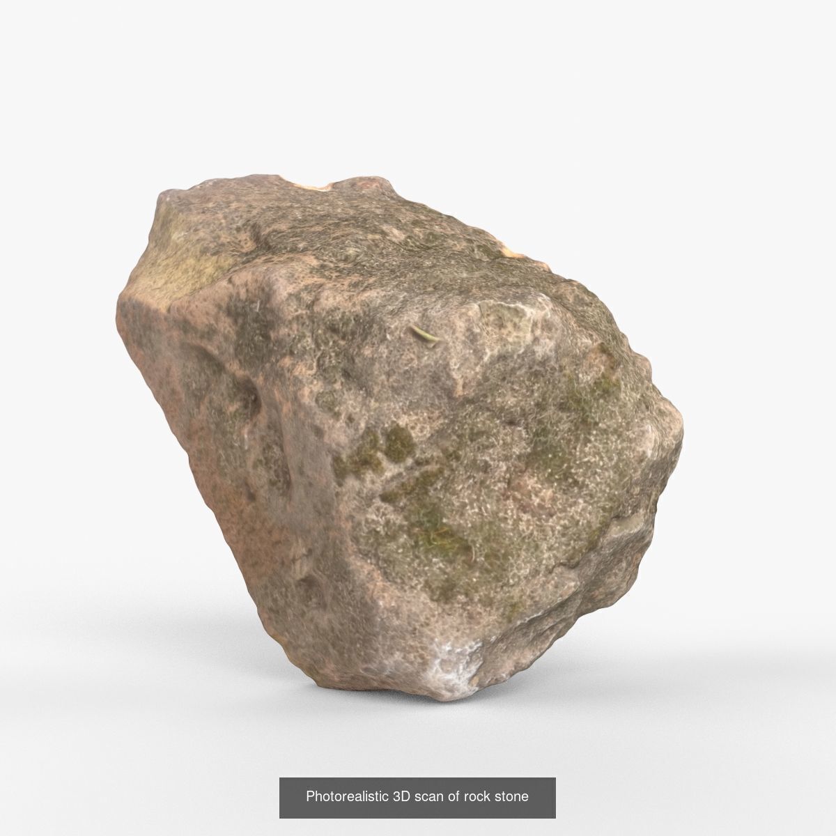 Photorealistic 3D scan of 22 different rock stones 3D Model Collection_18