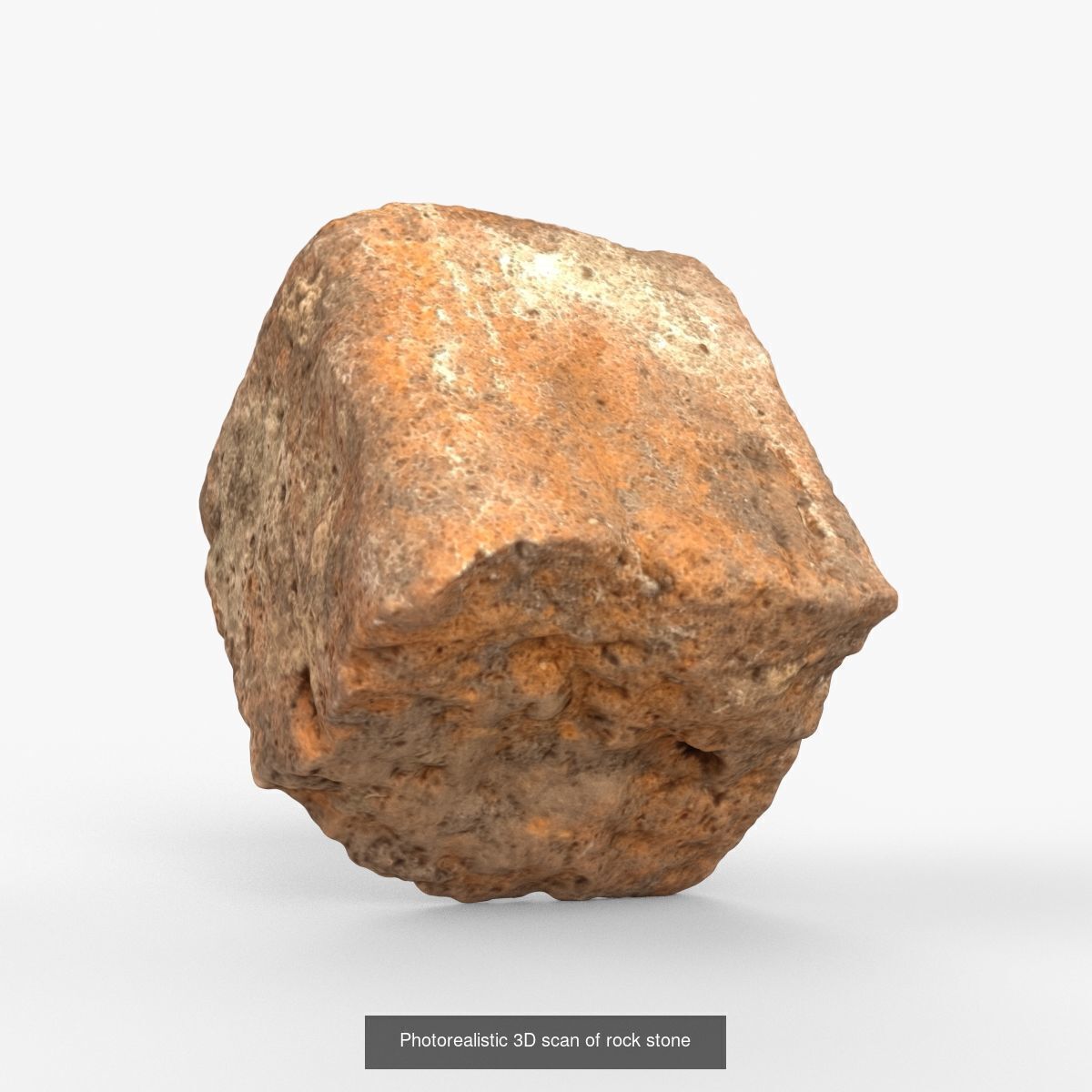 Photorealistic 3D scan of 22 different rock stones 3D Model Collection_14