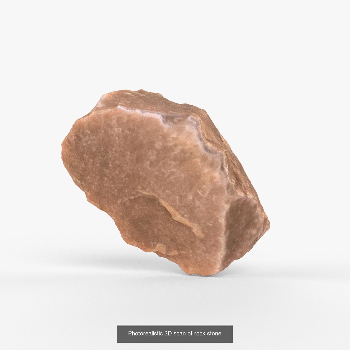 Photorealistic 3D scan of 22 different rock stones 3D Model Collection_22