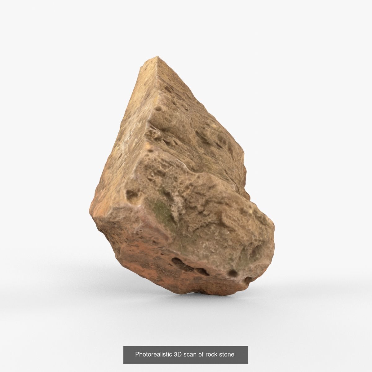 Photorealistic 3D scan of 22 different rock stones 3D Model Collection_11