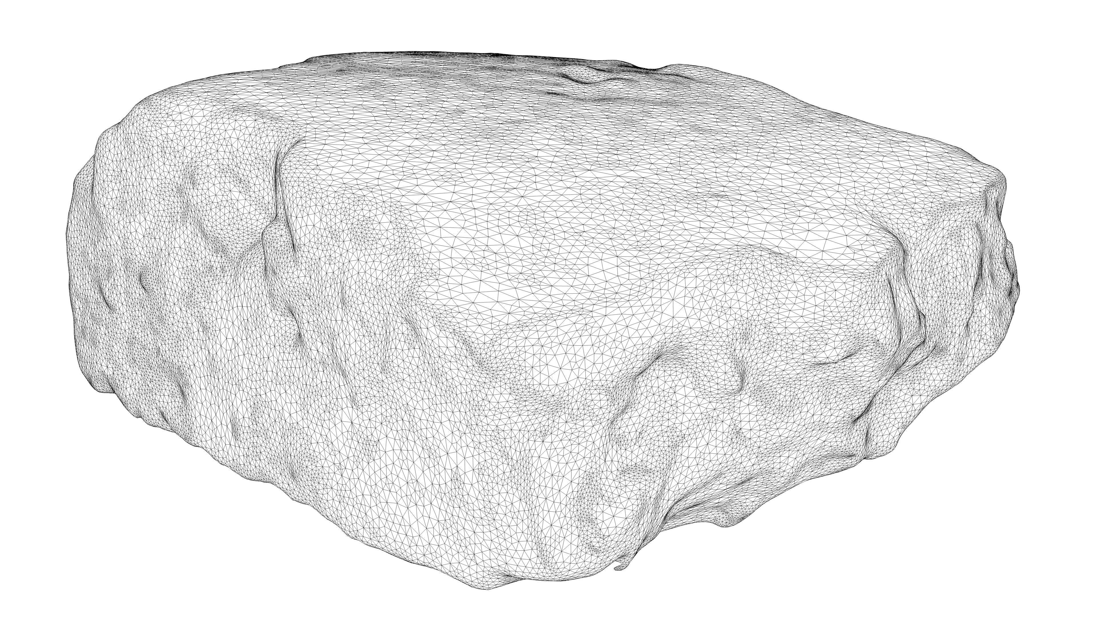 Photorealistic 3D scan of 22 different rock stones 3D Model Collection_57