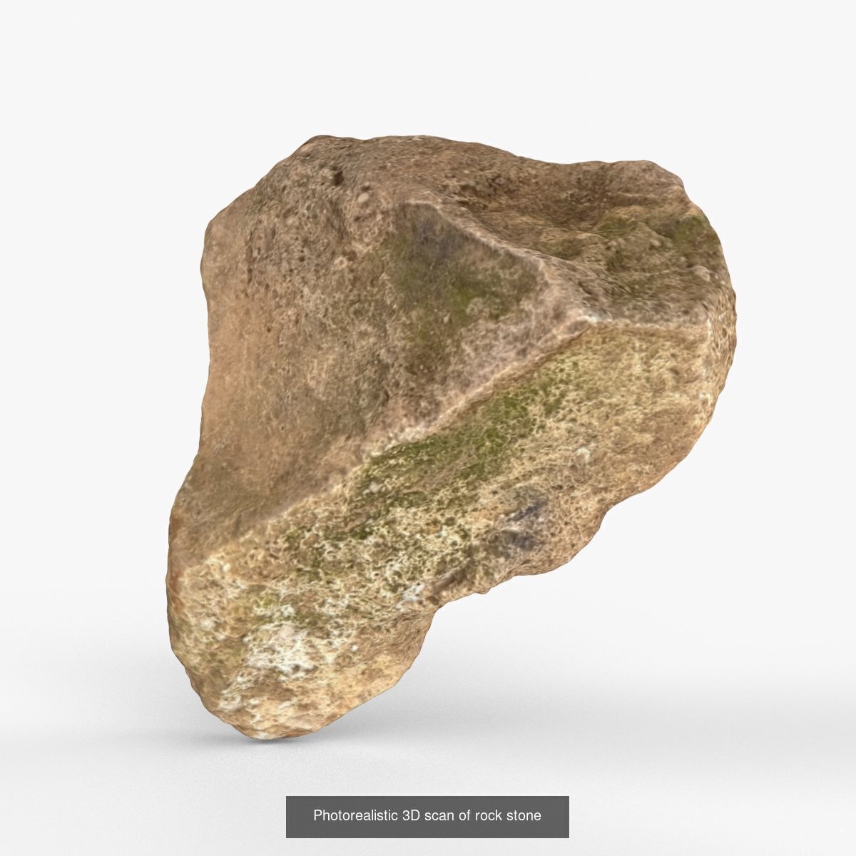 Photorealistic 3D scan of 22 different rock stones 3D Model Collection_1