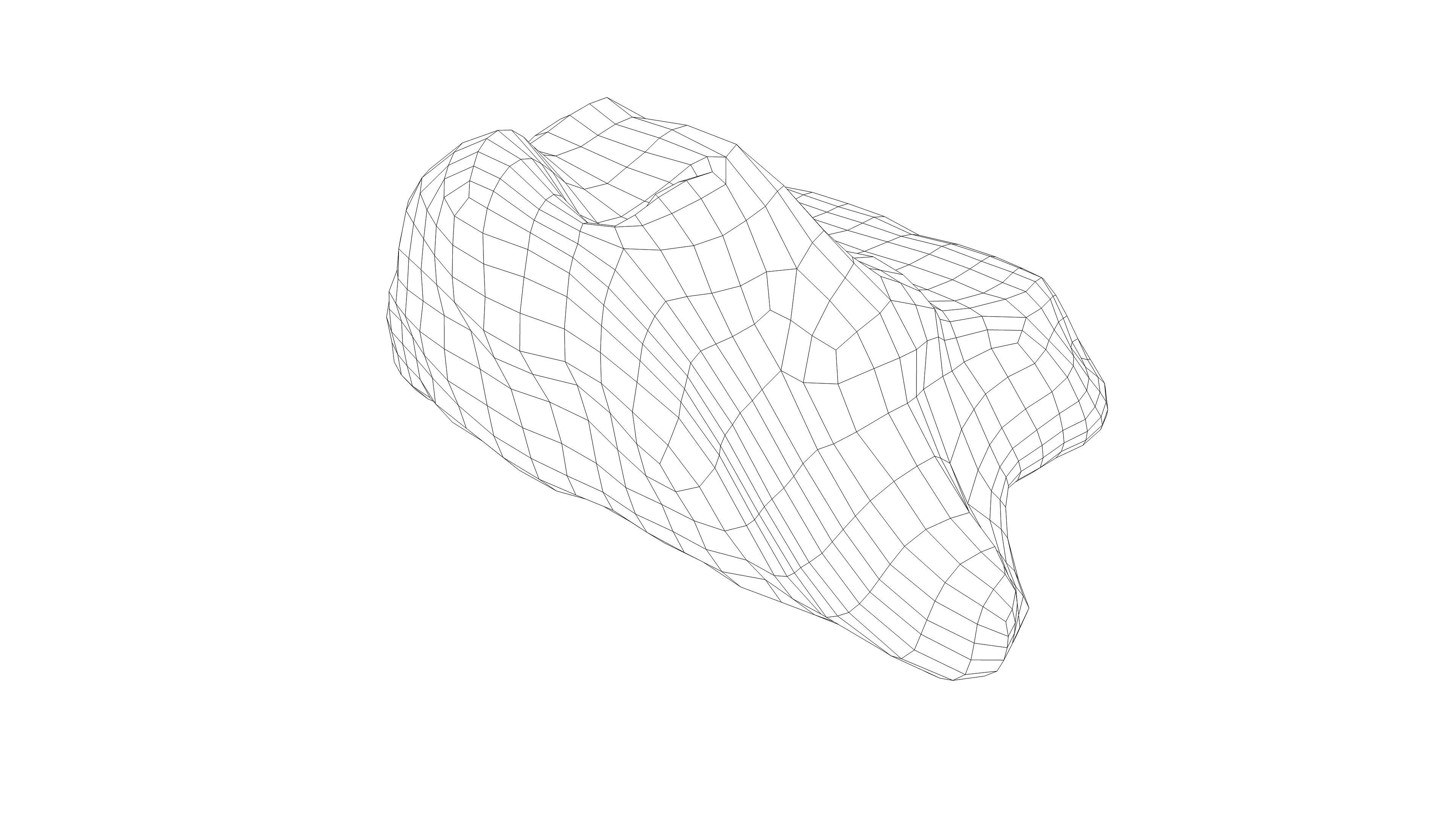 Photorealistic 3D scan of 22 different rock stones 3D Model Collection_23