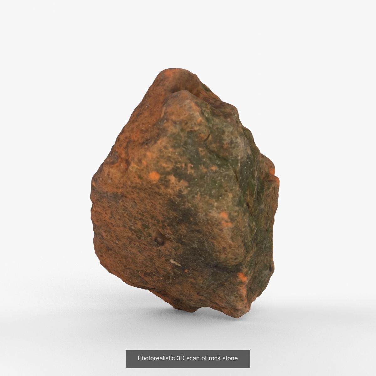Photorealistic 3D scan of 22 different rock stones 3D Model Collection_16